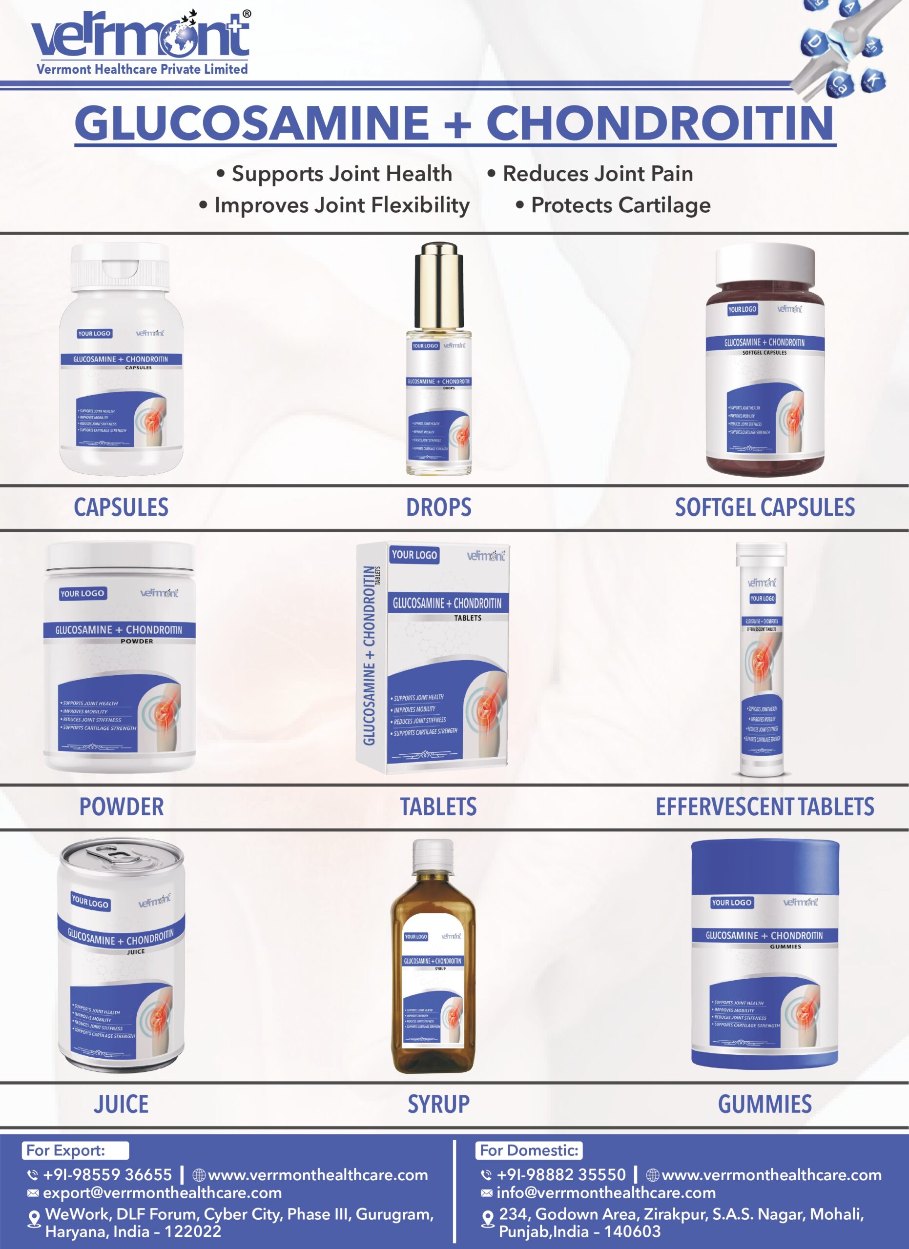 GLUCOSAMINE +  CHONDROITIN